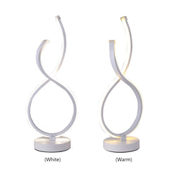 Modern Spiral Table Lamp