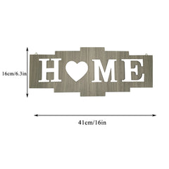 Wooden Home Sign Decoration