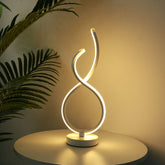 Modern Spiral Table Lamp