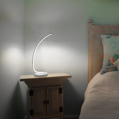 Spiral Wave Shape Table Lamp