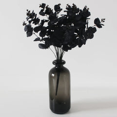 Black Artificial Eucalyptus Leaves