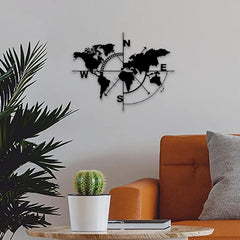 World Map Wall Art